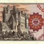 500 DM Schein Rückseite Burg Eltz