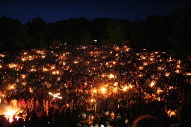 Thingstätte Heidelberg Heiligenberg Walpurgisnacht Tanz in den Mai