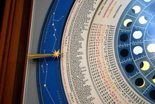 Astronomische Uhr Lübeck (1) Astronomische Uhr Lübeck