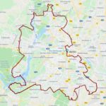 Berliner Mauerweg Karte