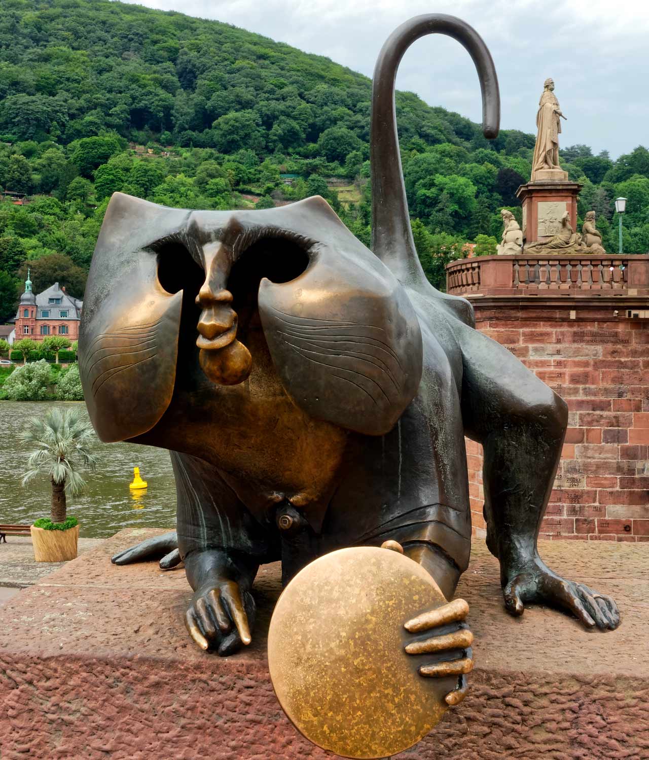 Brückenaffe Heidelberg
