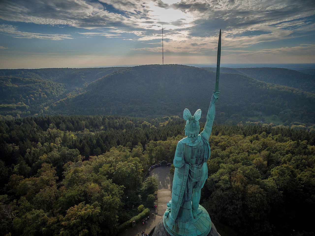 Das Hermannsdenkmal in Detmold | Deutschland mal anders