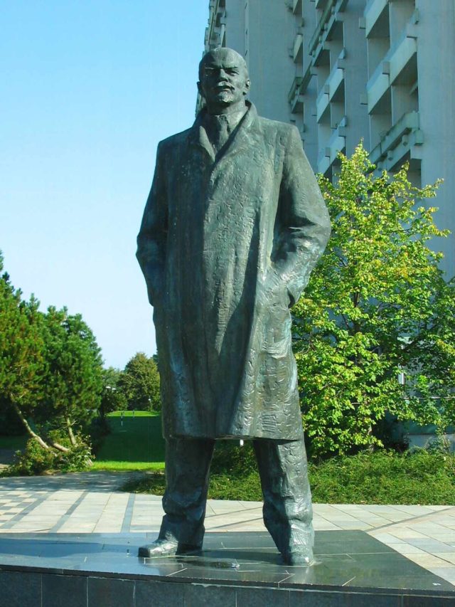 Lenin Denkmal in Schwerin