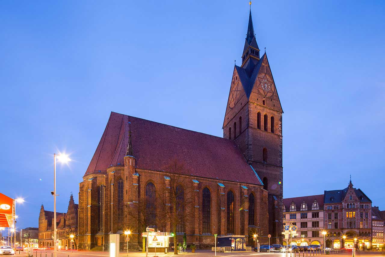 Marktkirche Hannover Pentagramm