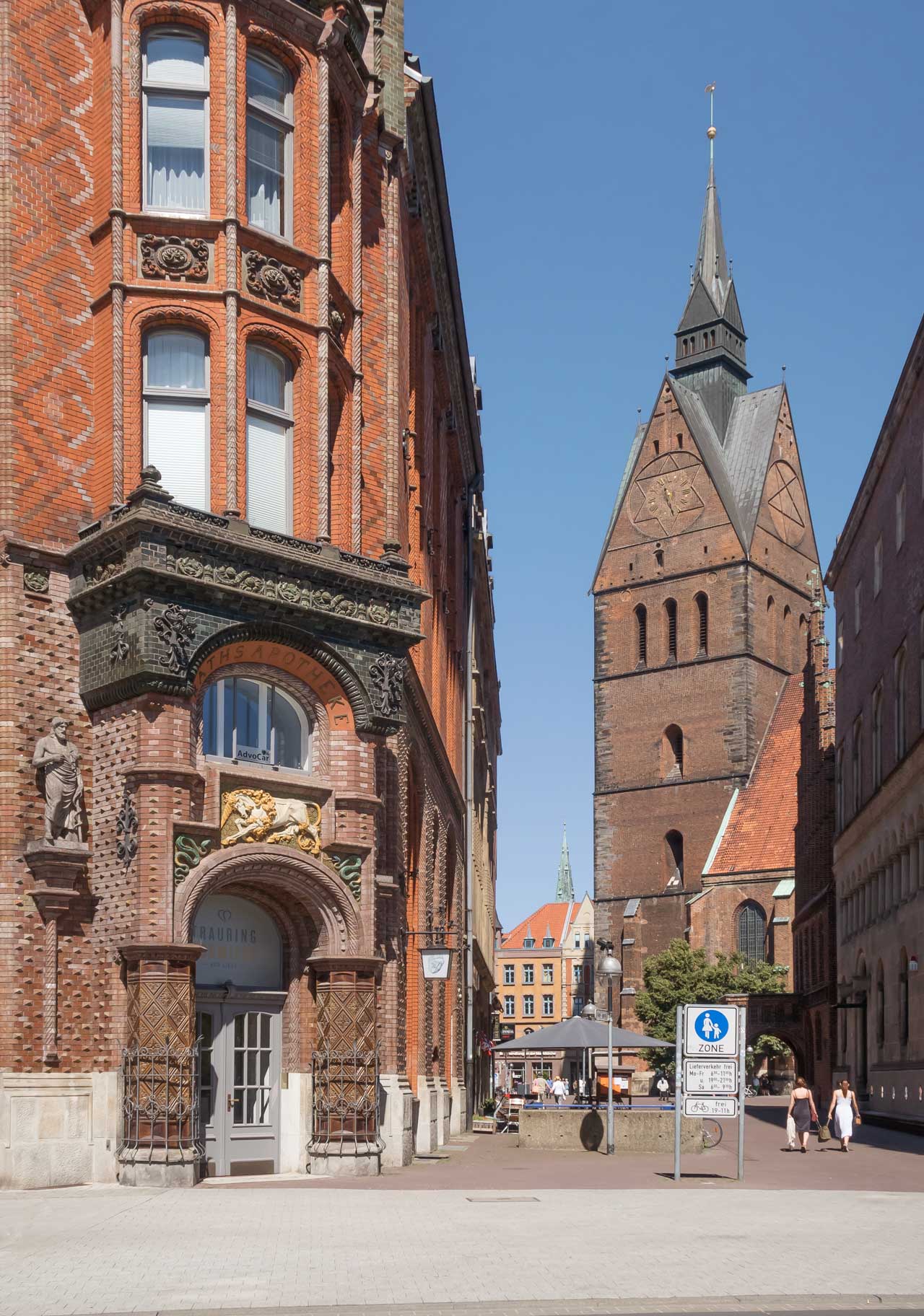 Marktkirche Hannover Pentagramm