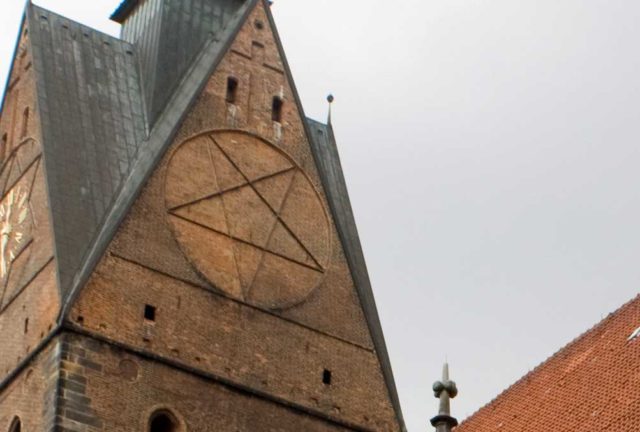 Marktkirche Hannover Pentagramm
