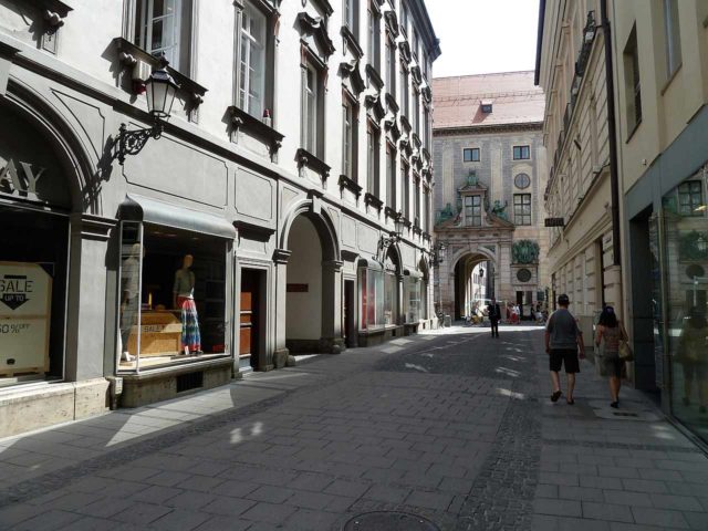 Viscardigasse München Drückebergergasse (2) Viscardigasse München Drückebergergasse