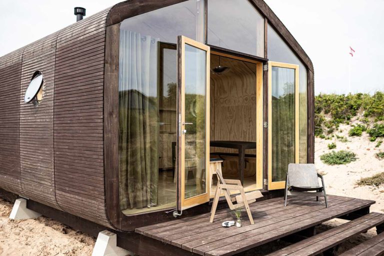 Die „Wikkelhouses“ auf Helgoland