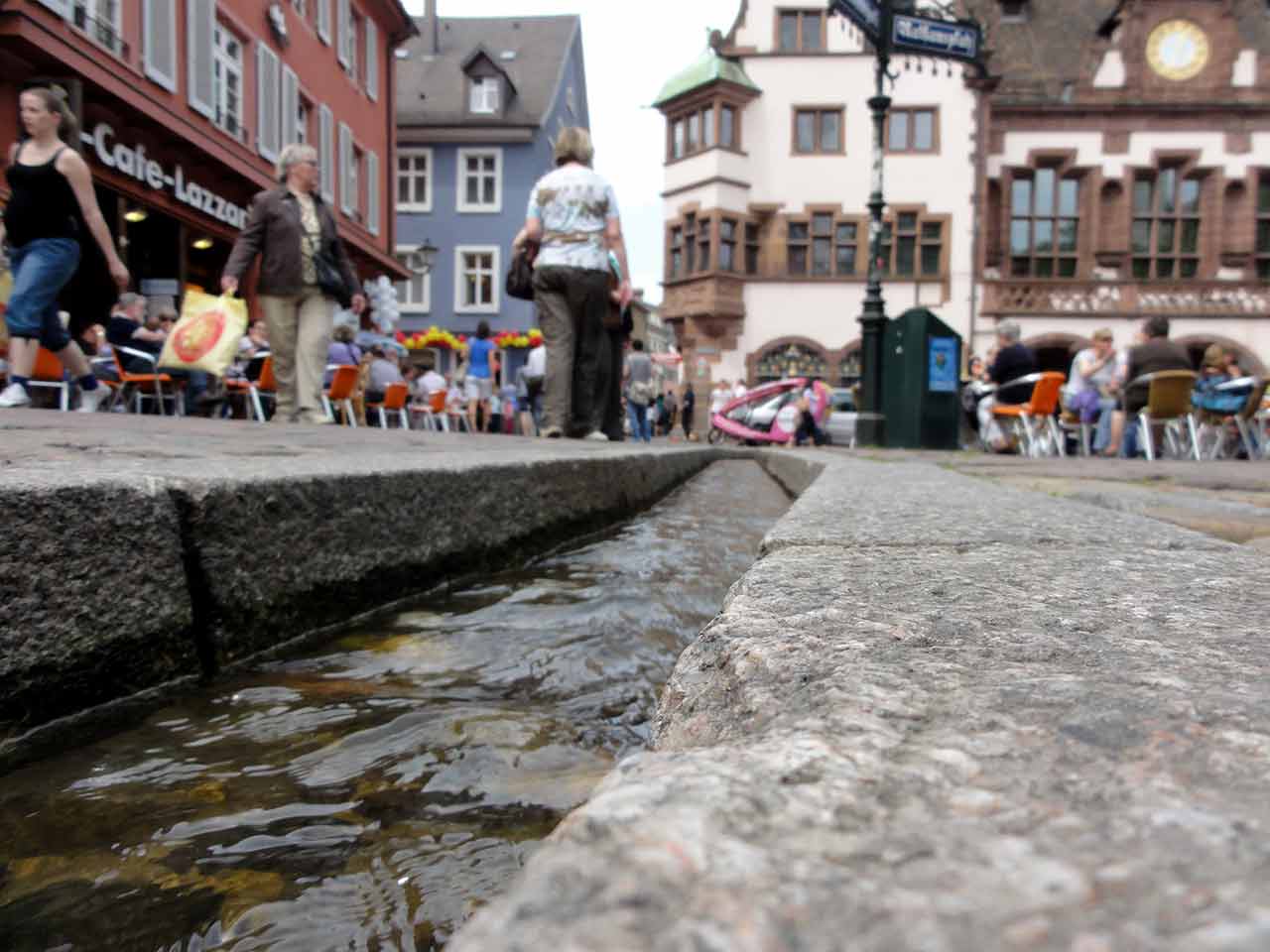 Bächle Freiburg im Breisgau