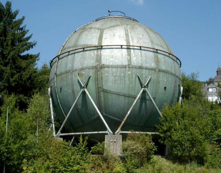 Der Ziegenberg Gasometer in Siegen