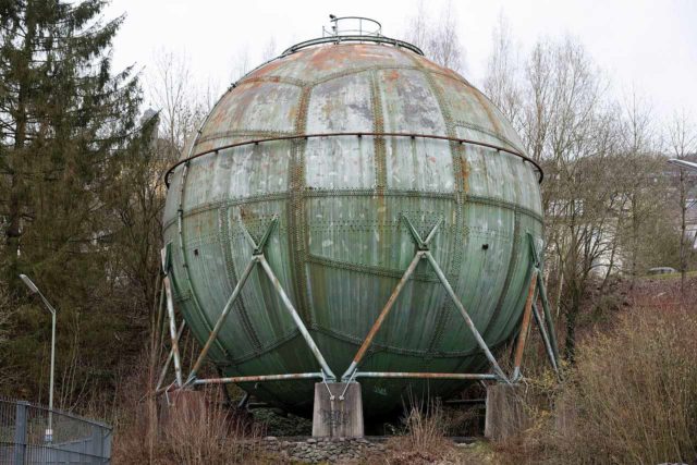 Gasometer Ziegenberg Kugelgasbehälter Siegen