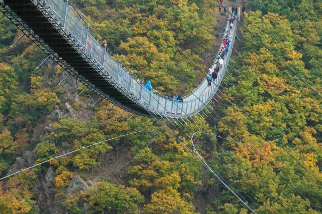 Geierlay Hängeseilbrücke