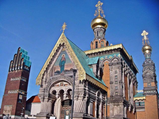Russische Kapelle Darmstadt (1) Russische Kapelle Darmstadt