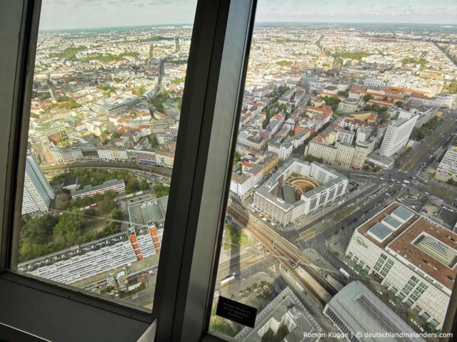 Ausblick Aussicht Fernsehturm Berlin