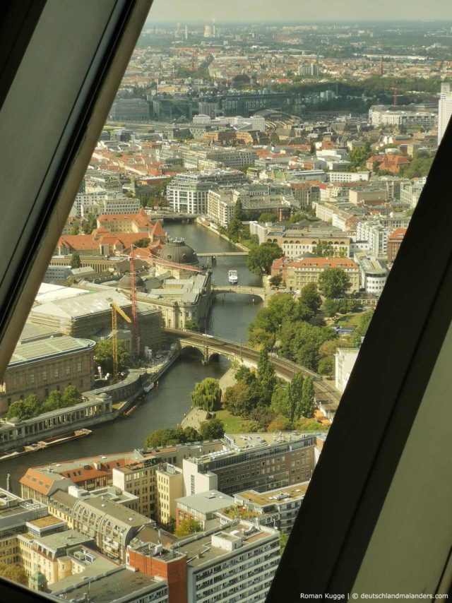 Ausblick Aussicht Fernsehturm Berlin