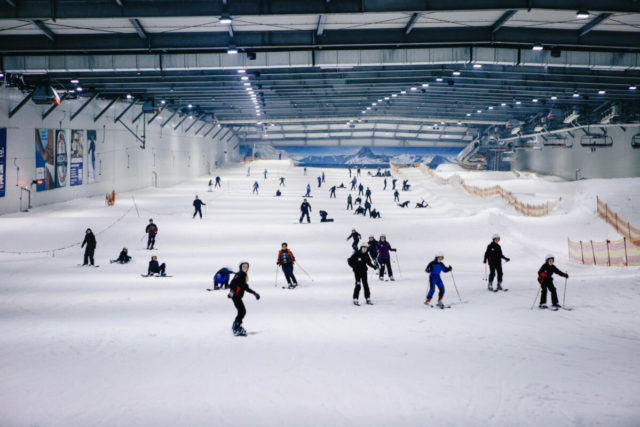 Snowdome Bispingen Abentuer Resort Berg und Tal