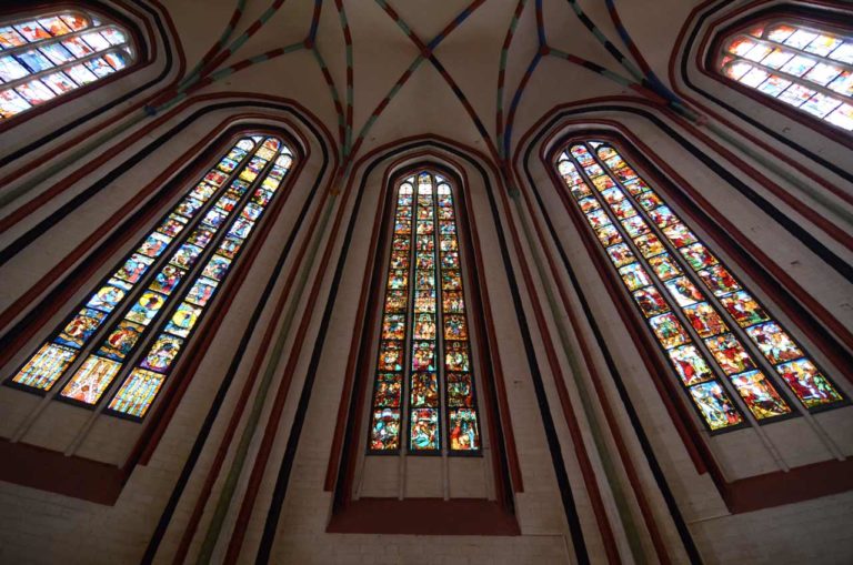Das Antichrist-Fenster in Frankfurt/Oder