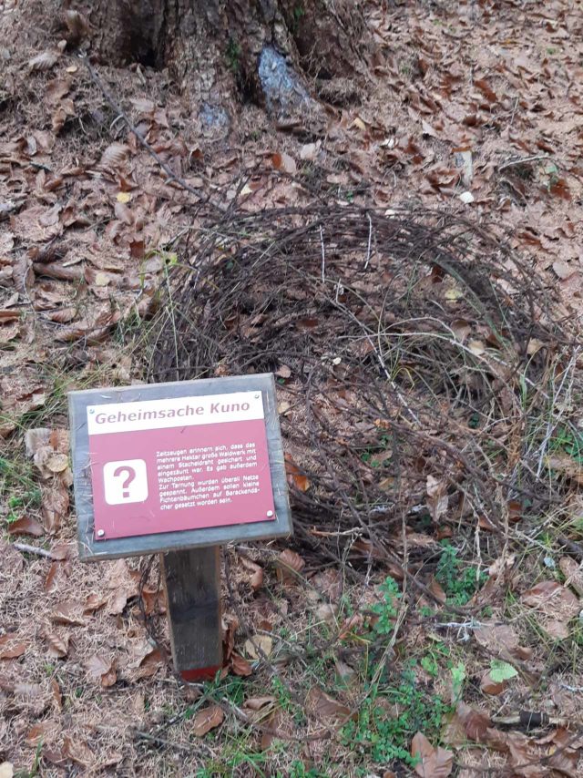 Gedenkweg Kuno Waldwerk