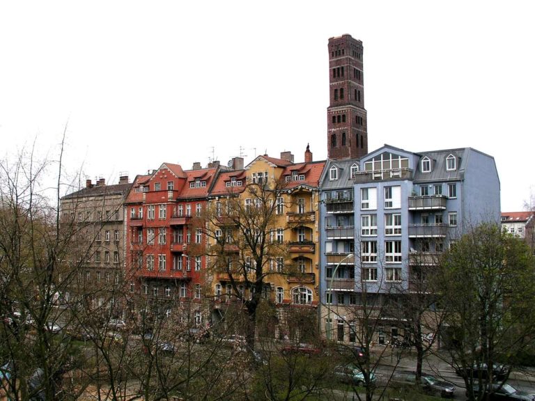 Der Schrotkugelturm in Berlin