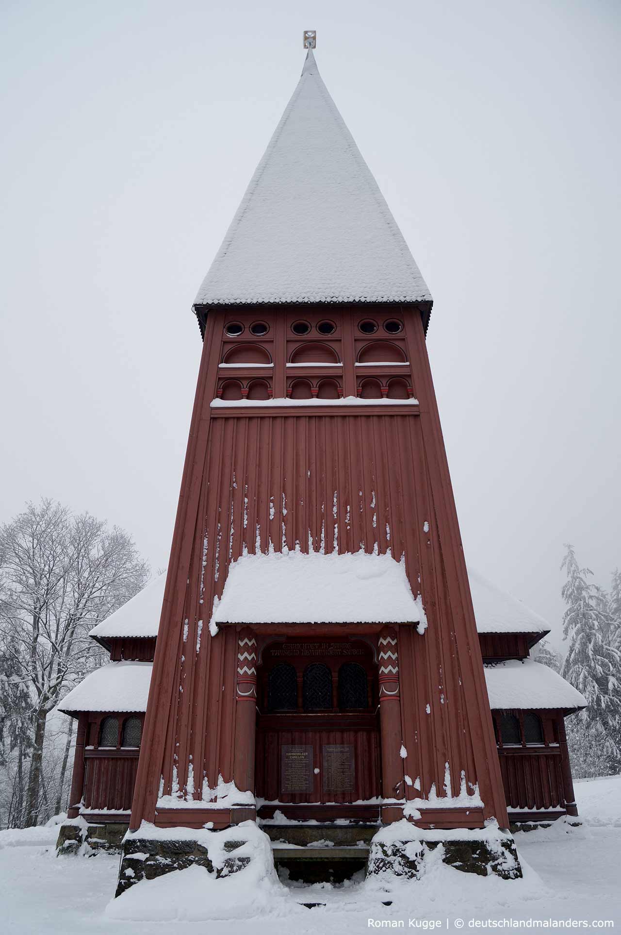 Stabkirche Hahnenklee Glockenturm Carillon