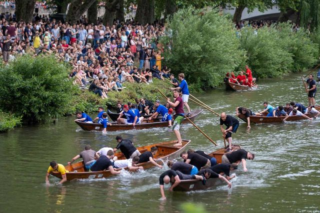 Stocherkahnrennen Tübingen